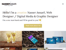 Tablet Screenshot of anssari.com